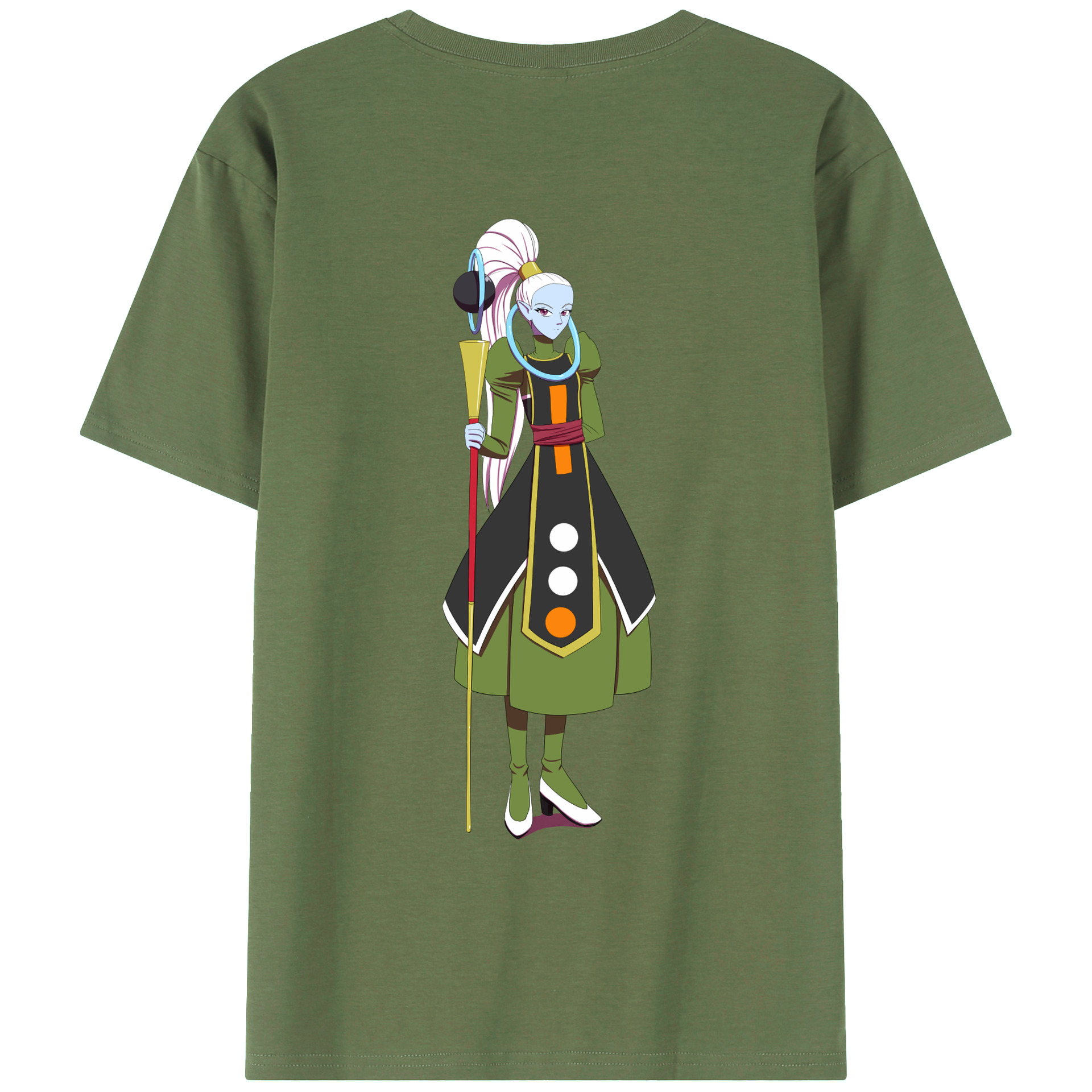 （画像用） ドラゴンボール DRAGON BALL 綿100％ メンズ半袖Tシャツ（バックプリント） 通気性